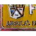 New Ford America's Favorite V8 Painted Billboard with Neon 8 FT W x 4 FT H