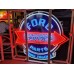 New Ford Dependable Trucks Porcelain Neon Sign 92"W x 80"H