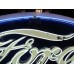 New Ford V8 Porcelain Neon Sign with Animation 6 FT x 6 FT 