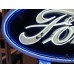 New Ford V8 Porcelain Neon Sign with Animation 6 FT x 6 FT 