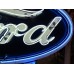 New Ford V8 Porcelain Neon Sign with Animation 6 FT x 6 FT 