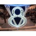 New Ford V8 Porcelain Neon Sign with Animation 6 FT x 6 FT 