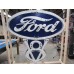 New Ford V8 Porcelain Neon Sign with Animation 6 FT x 6 FT 