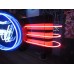 New Double-Sided Ford Oval with Wings Porcelain Neon Sign - 8 FT W x 36"H