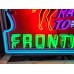 New Frontier Keyhole Porcelain Neon Sign 48"W x 48"H 