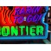 New Frontier Keyhole Porcelain Neon Sign 48"W x 48"H 