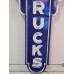 New GMC Trucks Porcelain Neon Sign 78 IN W x 15 FT 4 IN H