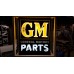 New "General Motors Parts" Porcelain Neon Sign - 34" x 48"H