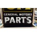 New "General Motors Parts" Porcelain Neon Sign - 34" x 48"H