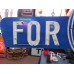 New "GAS FOR LESS" Animated Painted Neon Sign 12 Ft W x 4 Ft H