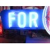 New "GAS FOR LESS" Animated Painted Neon Sign 12 Ft W x 4 Ft H