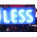 New GAS FOR LESS Animated Painted Neon Sign 12 Ft W x 4 Ft H