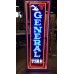 Original General Tires Porcelain Sign with Neon 18 IN W x 96 IN H 