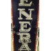 Original General Tires Porcelain Sign with Neon 18 IN W x 96 IN H 