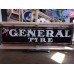 New General Tire Porcelain Neon Sign 8 Ft W x 24" H 