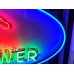 New Gibble Gas Animated Single-Sided Porcelain Neon Sign 72 IN W x 36"H 