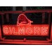 New Gilmore Gasoline Porcelain Neon Sign 6 FT W x 44 IN H