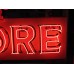 New Gilmore Gasoline Porcelain Neon Sign 6 FT W x 44 IN H