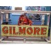 New Gilmore Gasoline Porcelain Neon Sign 6 FT W x 44 IN H