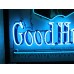 Original Good Humor Porcelain Ice Cream Sign with Neon 48"W x 24"H