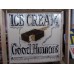 Original Good Humor Porcelain Ice Cream Sign with Neon 48"W x 24"H