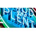 New Good and Plenty Candy Box Painted Neon Sign 78 IN W x 40 IN H