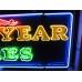 Original Goodyear Horizontal Porcelain Neon Sign 6 FT W x 24"H