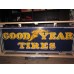 Original Goodyear Horizontal Porcelain Neon Sign 6 FT W x 24"H