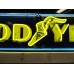 New Goodyear Single-Sided Porcelain Neon Sign 8 FT W x 18"H