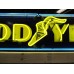 New Goodyear Single-Sided Porcelain Neon Sign 8 FT W x 18"H