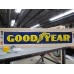 New Goodyear Single-Sided Porcelain Neon Sign 8 FT W x 18"H