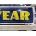 New Goodyear Single-Sided Porcelain Neon Sign 8 FT W x 18"H