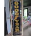 Original Goodyear Vertical Porcelain Sign with Neon 22"W x 96"H