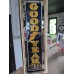 Original Goodyear Vertical Porcelain Sign with Neon 15"W x 96"H