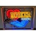 New Hooker Headers Animated Painted Neon Sign 60"W x 48"H