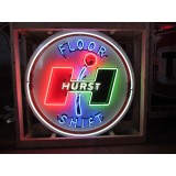 New Hurst Porcelain Neon Sign 48 IN Diameter