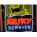 New Husky Service Porcelain Neon Sign  42" W x 48" H