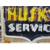 New Husky Service Porcelain Neon Sign  42" W x 48" H