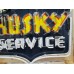 New Husky Service Porcelain Neon Sign  42" W x 48" H