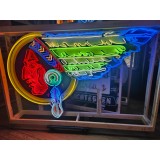 Indian Head Painted Neon Sign 9 FT W x 5 FT H 