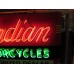 New Indian Motorcycles Double-Sided Porcelain Neon Sign with Your Name - 72"W x 42"H