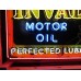 New Invader Motor Oils Porcelain Neon Sign 58"W x 34"H