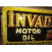 New Invader Motor Oils Porcelain Neon Sign 58"W x 34"H