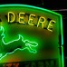 New John Deere Quality Farm Equipment Porcelain Neon Sign 48"W x 37"H