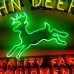 New John Deere Quality Farm Equipment Porcelain Neon Sign 48"W x 37"H