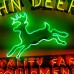 New John Deere Quality Farm Equipment Porcelain Neon Sign 48"W x 37"H