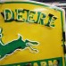 New John Deere Quality Farm Equipment Porcelain Neon Sign 48"W x 37"H