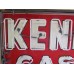 New Kendall Gas-Oil Just Ahead Painted Neon Sign 6 Ft. W x 42" H.