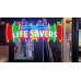 New Lifesavers 3D Painted Neon Sign 62"W x 21"D 