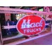 New Mack Trucks Double-Sided Painted Neon Sign with Bullnose 10 FT W  x 3 FT H